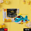 Toddler airplane toy with engaging musical sounds for playtime.