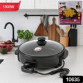 Orbit electric multi-purpose cooker showing compact design and heat-resistant handles
