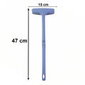 Compact and lightweight design of the window mesh cleaning tool for easy storage.