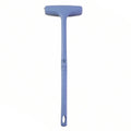 Side view highlighting the versatile brush, scraper, and cleaning pad features of the tool.