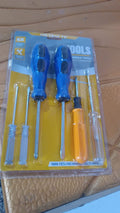 Storage case for 6-in-1 Multi Screwdriver Kit with ergonomic grip