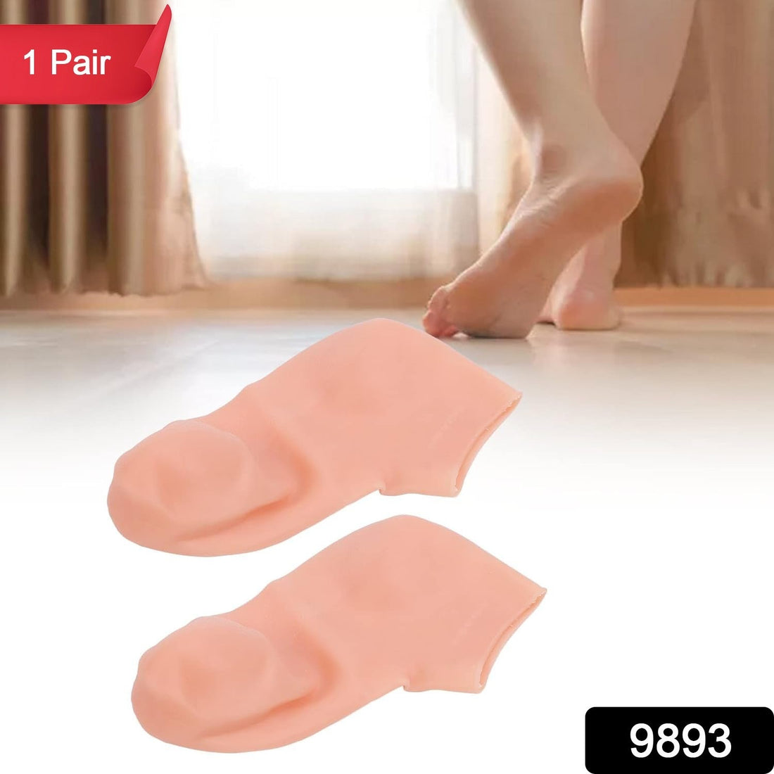 Silicone moisturizing socks softening dry cracked feet with aloe
