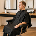 Water-resistant hair cutting gown for salon or home grooming