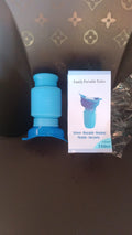 Travel-friendly foldable urinal bottle reusable and hygienic portable potty