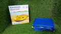 The retail packaging box for the Play Mancer inflatable surfboard.