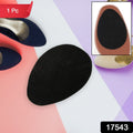 Close-up view of the strong adhesive backing on the Non-Slip Shoe Pads for easy application.