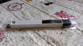 Complete view of the 2-in-1 window slot cleaning brush and dustpan, showcasing its versatile design.