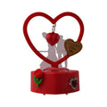 Heart-shaped LED decorative light ideal for romantic gifts and home decor