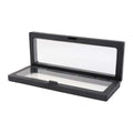 Floating frame jewelry display box highlighting a single item in 3D suspended presentation