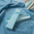 Premium long jewelry gift box closed with ribbon for gifting
