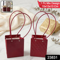 Flower packaging bag pack with elegant design