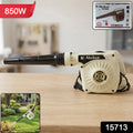 Electric air blower ideal for dust cleaning and leaf blowing