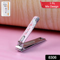 Close-up of sharp blades on nail clipper