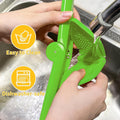 Manual fruit juice extractor for lemons and oranges with seed strainer