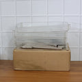 4 layer organizer cart with wheels for groceries and utensils