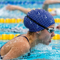 Flexible big size swim cap for long hair protection